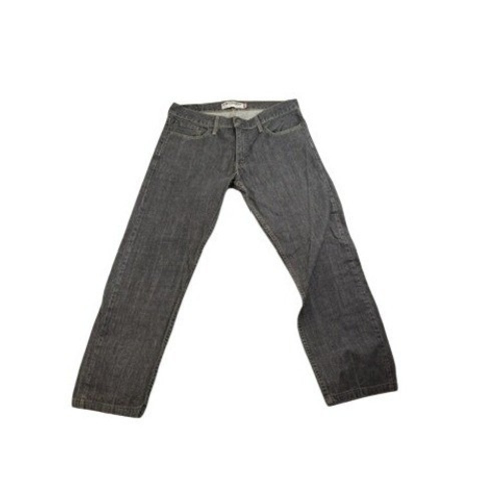 Levi's 514 Slim Straight Jeans Dark Gray Mens Size 33x32